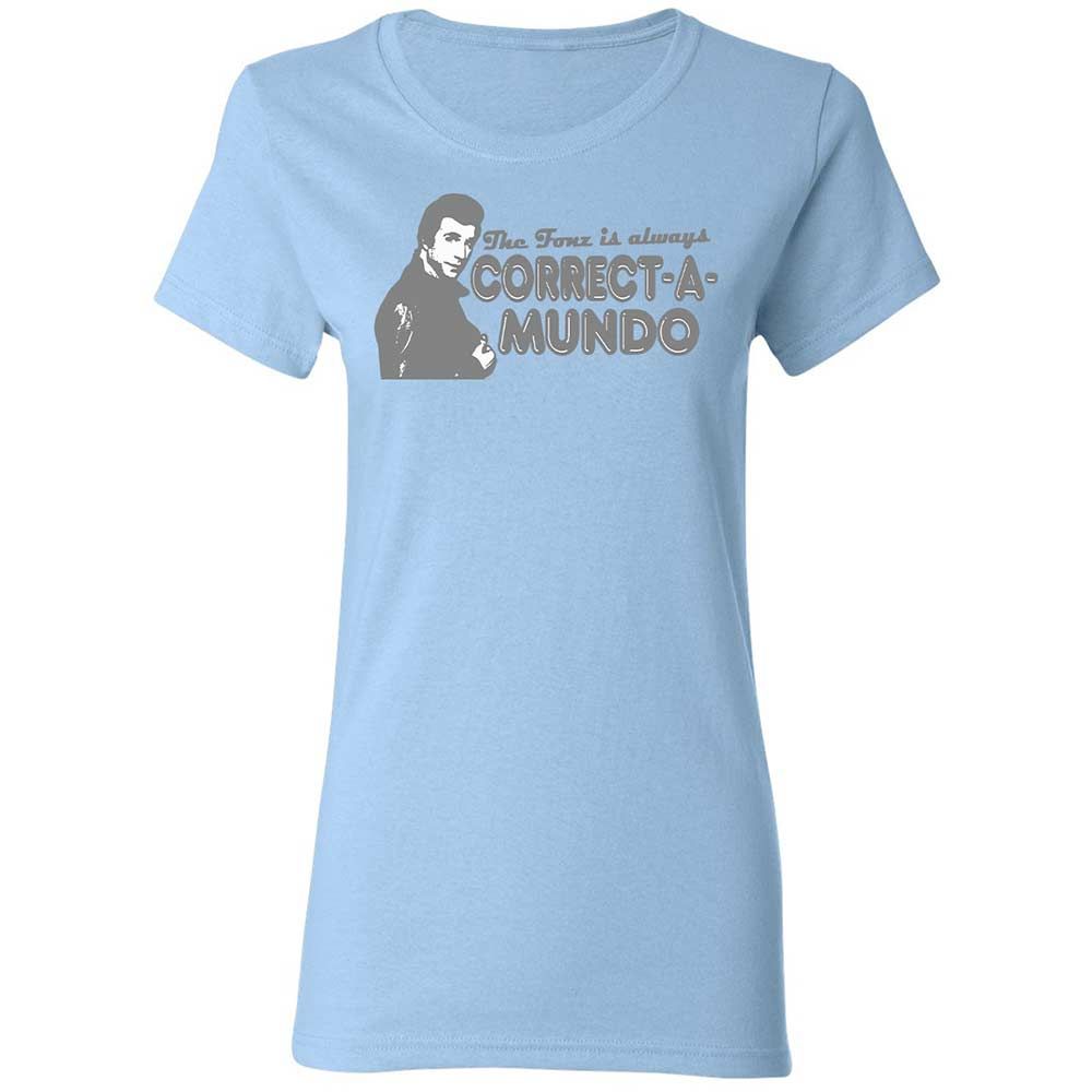 Women's T-Shirt - 7EJPZHB6 - Light Blue - 6