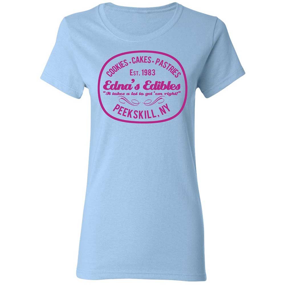 Women's T-Shirt - J5HYFJZ7 - Light Blue - 6