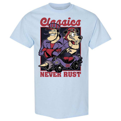 Classic Unisex T-Shirt - ZSSKM6SL - Light Blue - 6