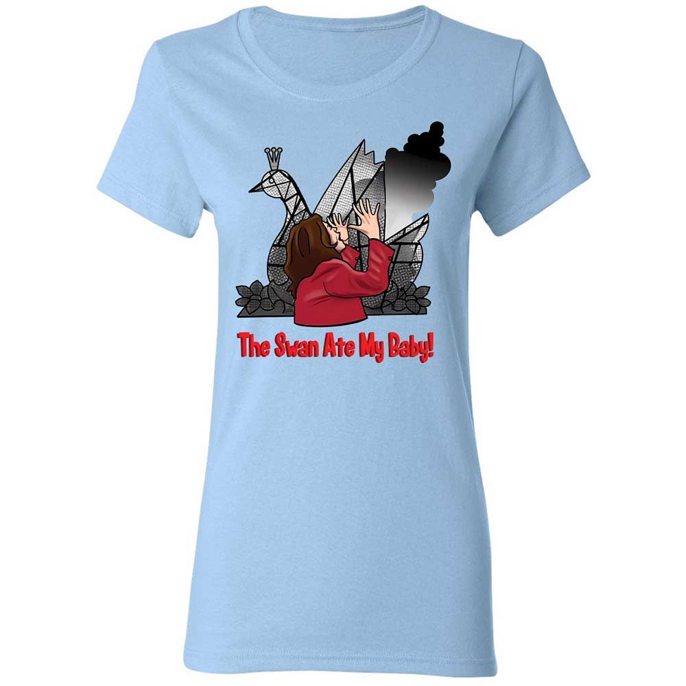 The Swan Ate My Baby - Light Blue - 6