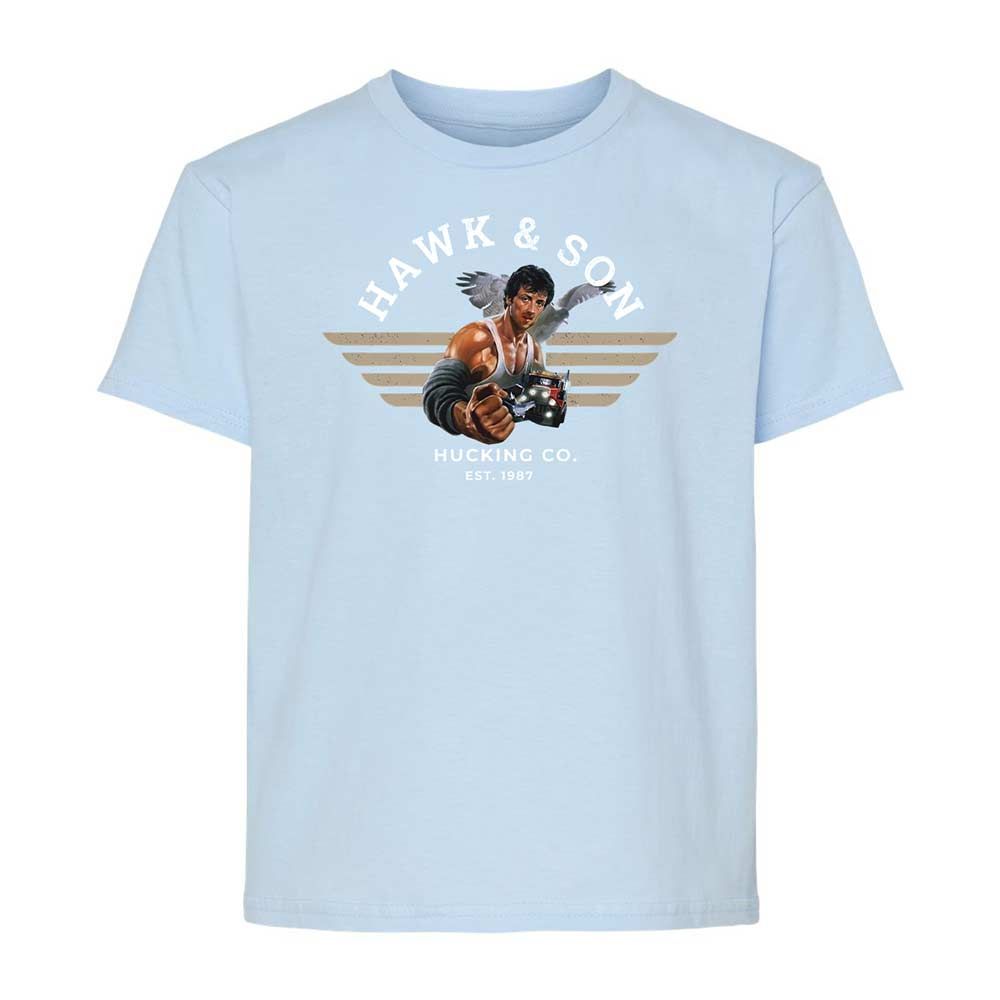Kids T-Shirt - B5512QWH - Light Blue - 6