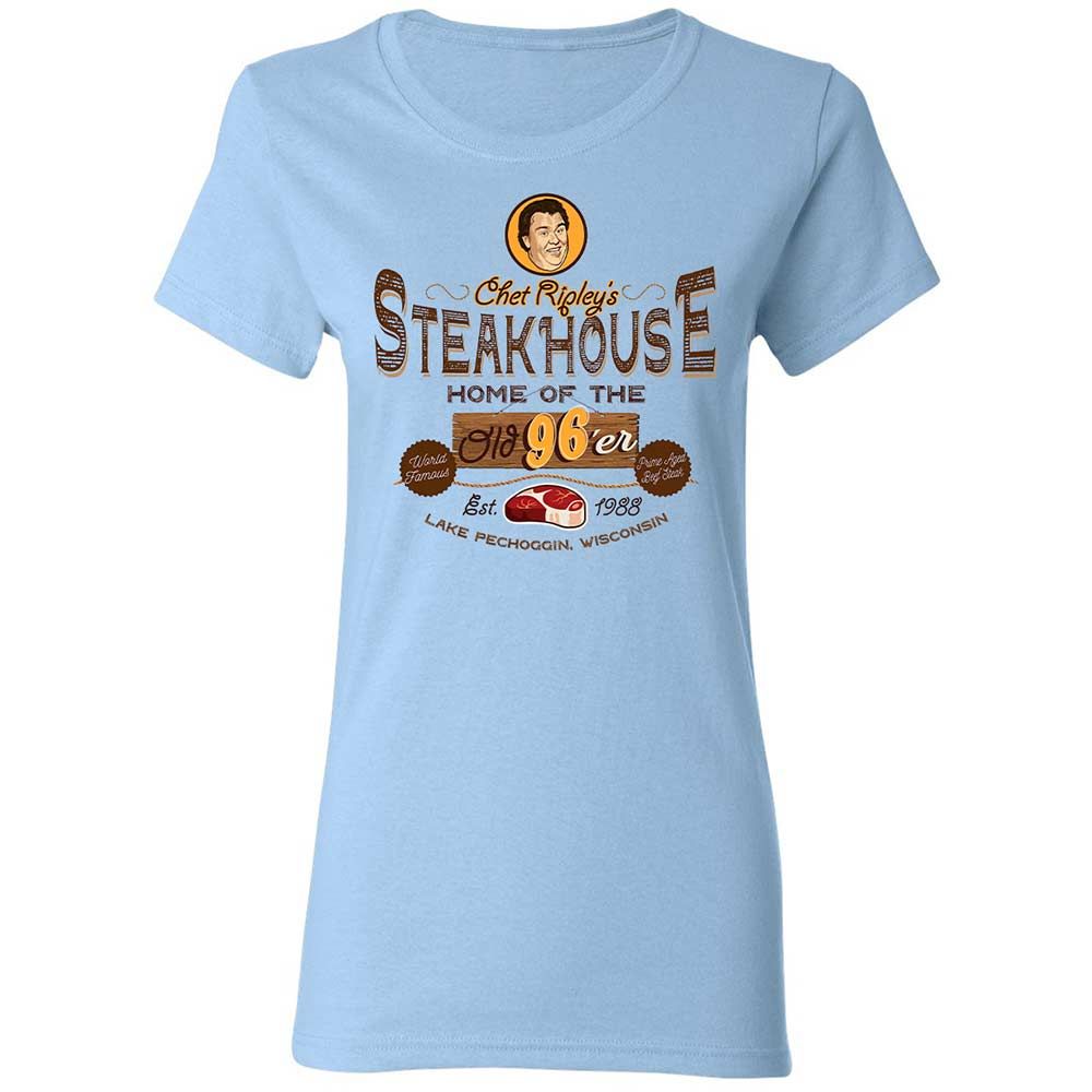 Women's T-Shirt - EY76KWZU - Light Blue - 6