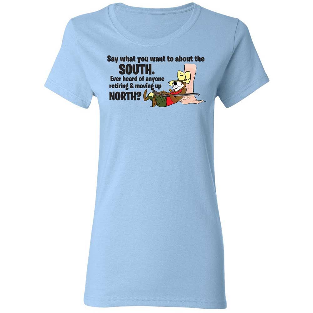 Women's T-Shirt - MZ4E9J84 - Light Blue - 6