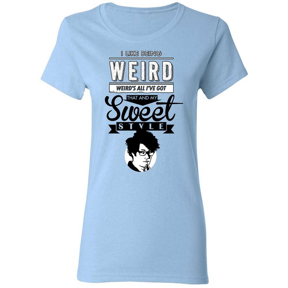 Women's T-Shirt - BTG4TU54 - Light Blue - 6