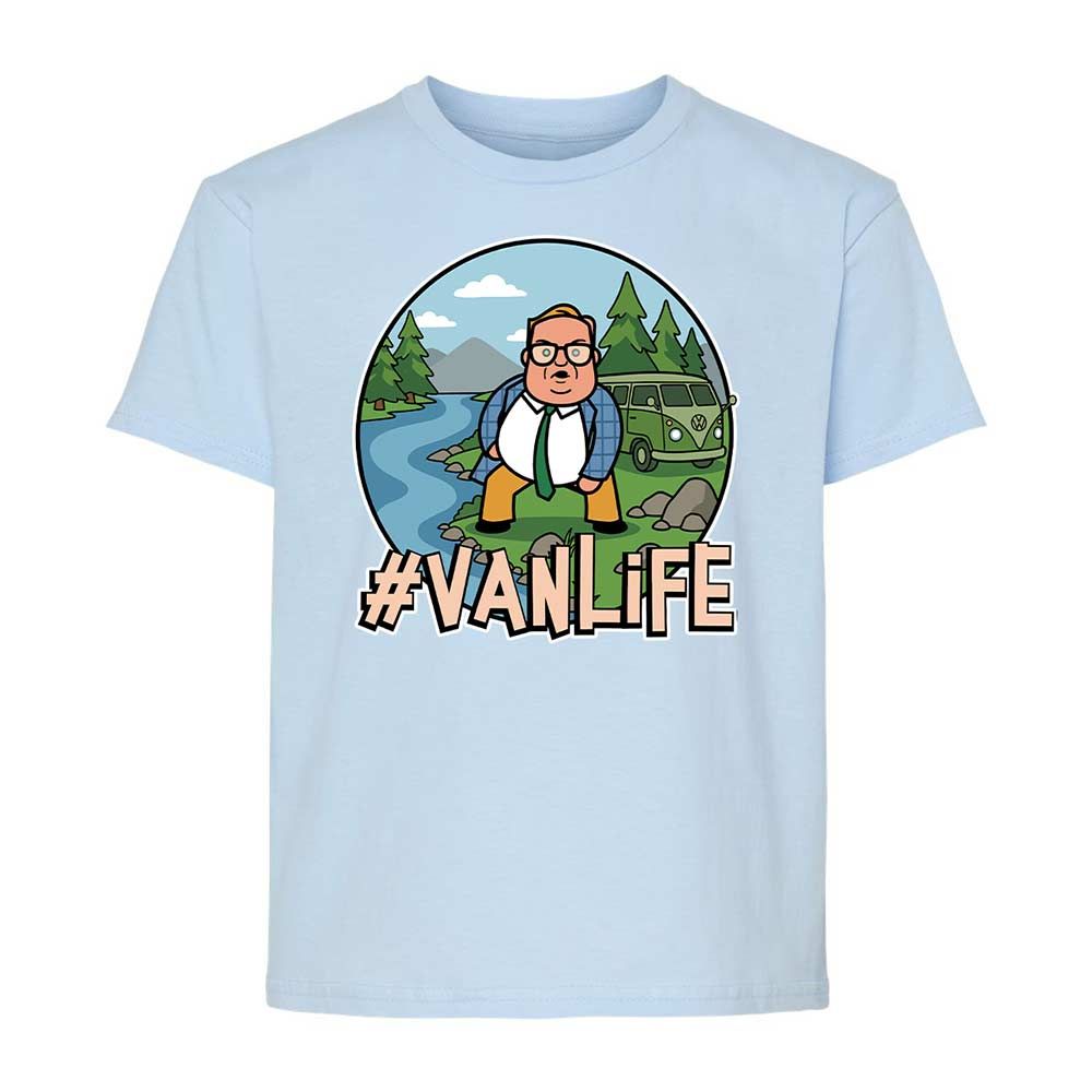 Vanlife living in a van down by the river - Light Blue - 6