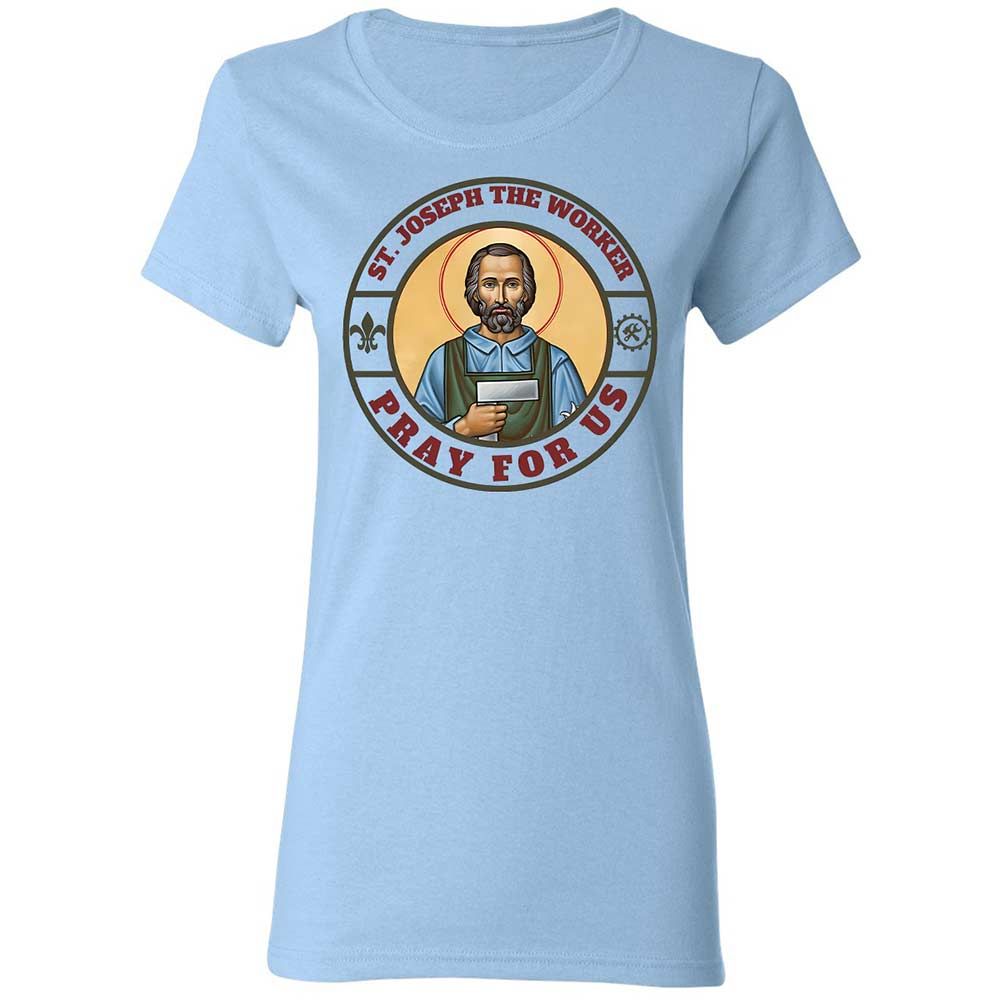 Pray for Us - Light Blue - 6