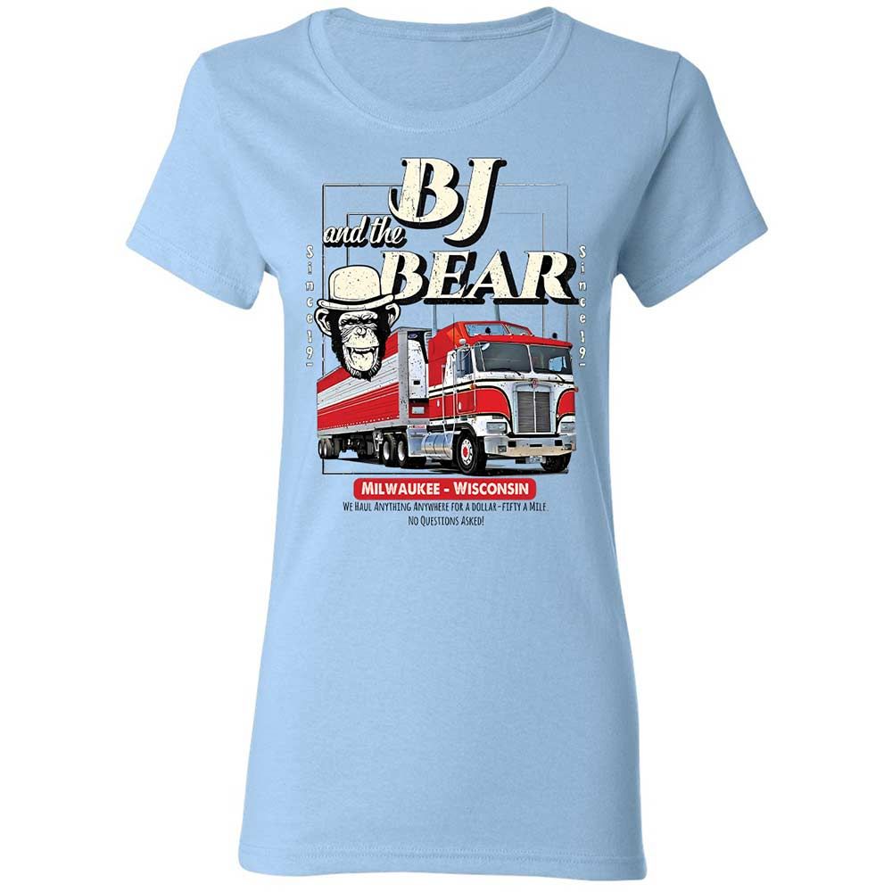 Women's T-Shirt - 4R66MCHJ - Light Blue - 6