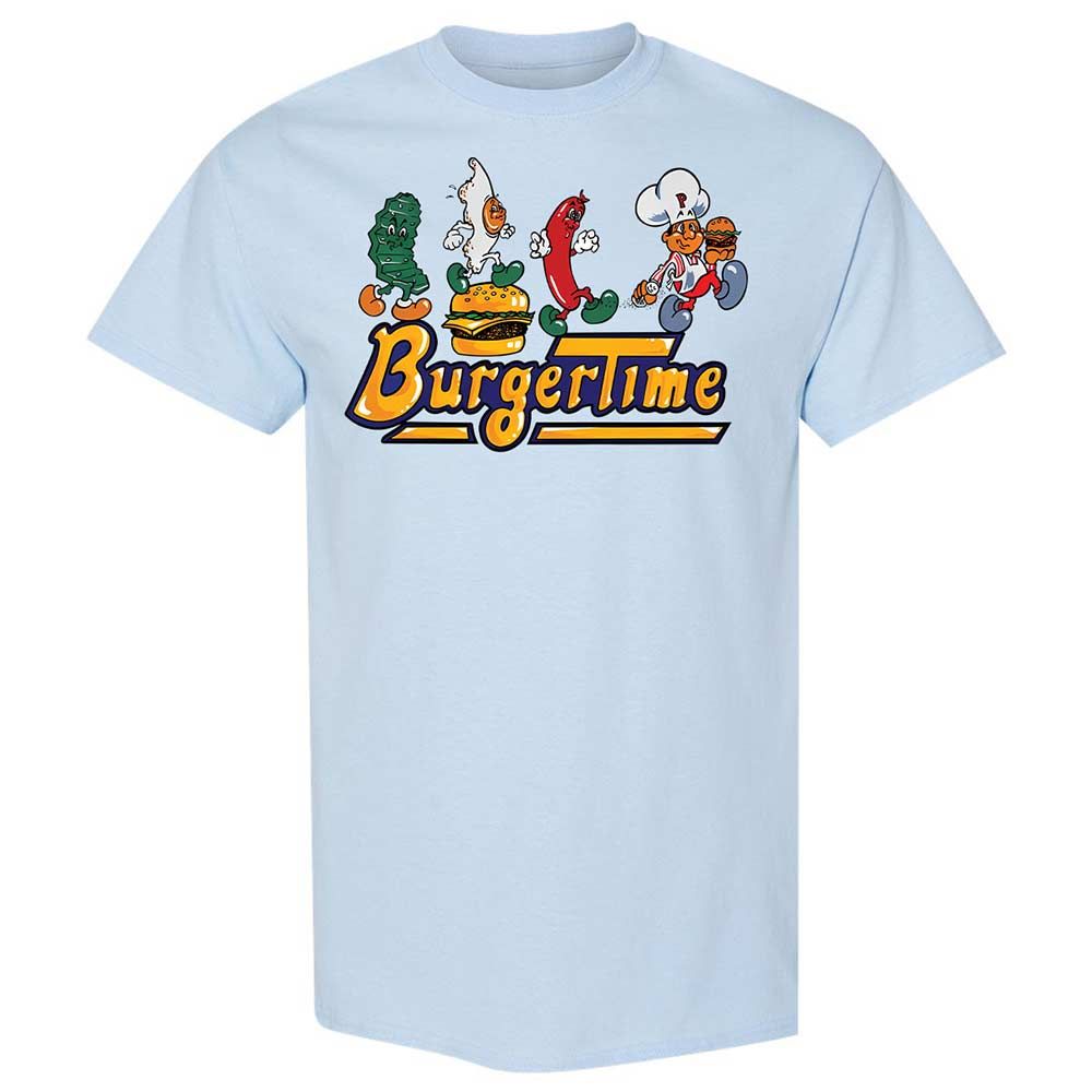 BurgerTime - Light Blue - 6