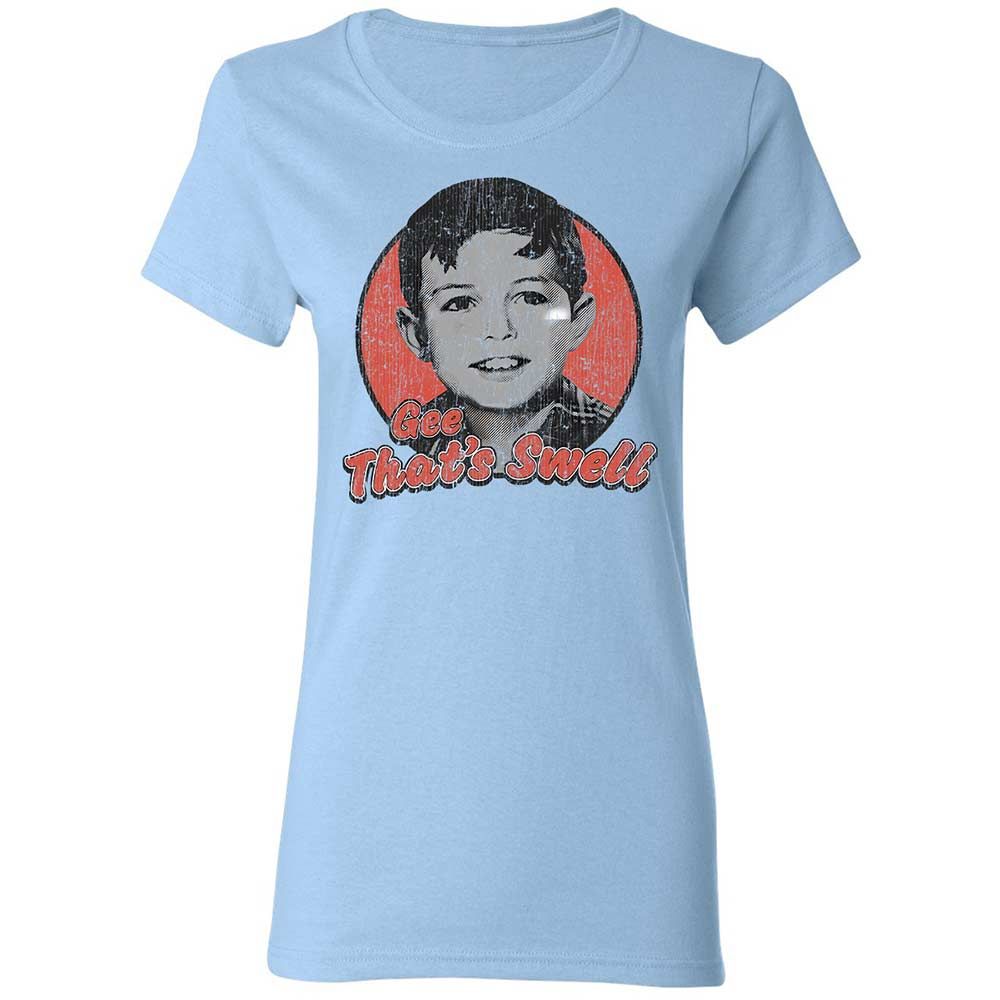 Women's T-Shirt - 21T1ZXQB - Light Blue - 6