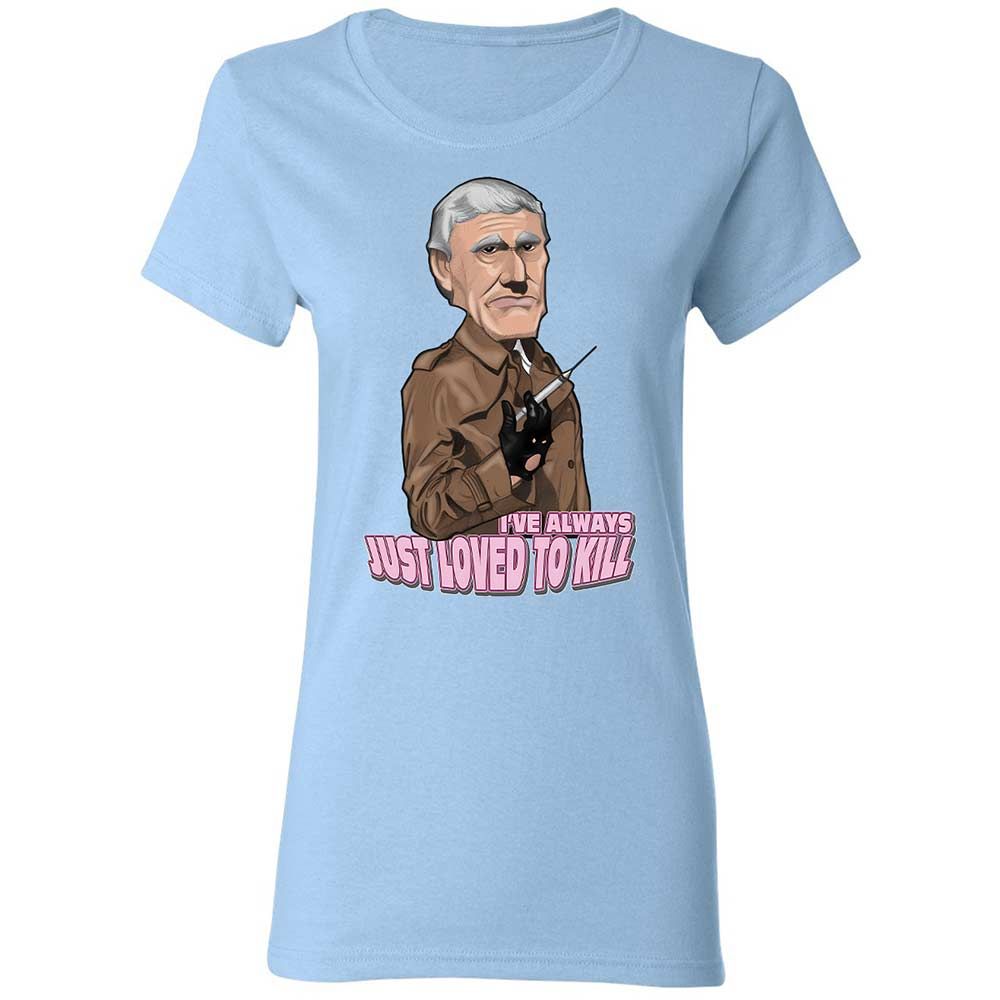 Women's T-Shirt - 8TXKZYLV - Light Blue - 6