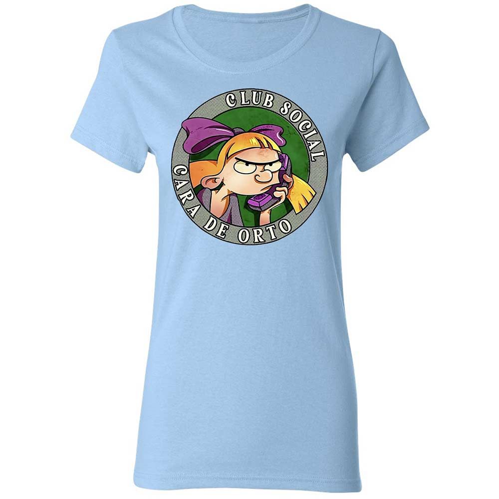 Women's T-Shirt - GVJM5T5Z - Light Blue - 6