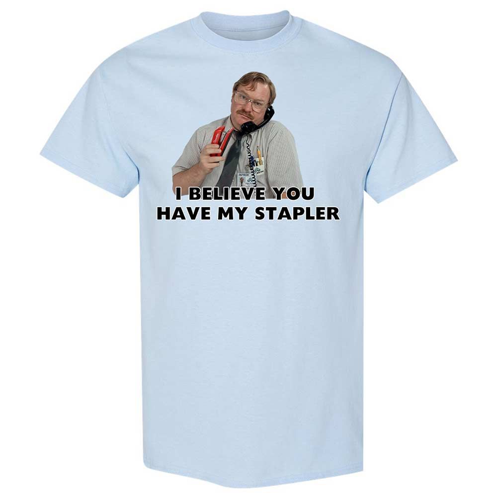 I believe you have my Stapler - Light Blue - 6
