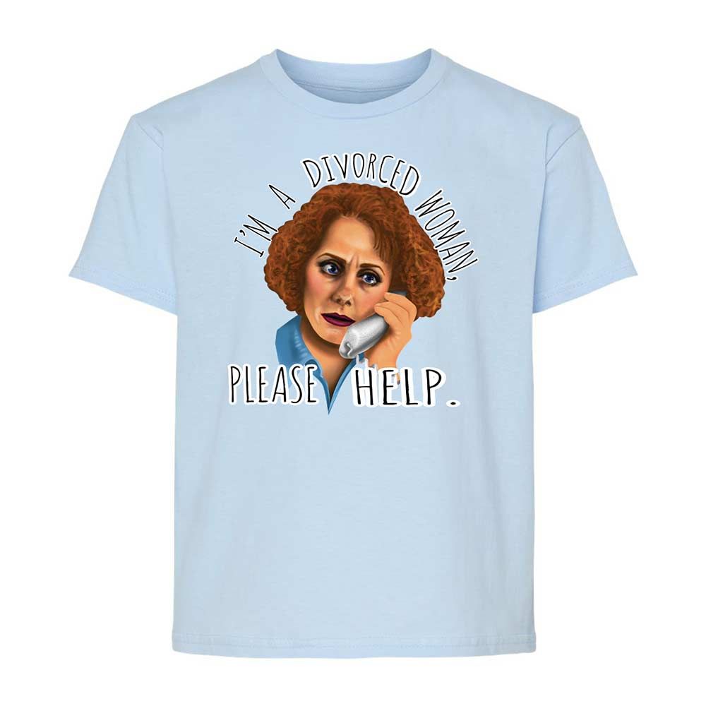 Kids T-Shirt - TYMSR3D3 - Light Blue - 6