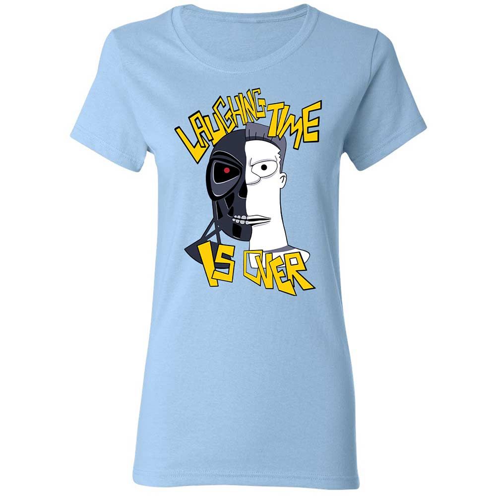Laughing time is over - Light Blue - 6