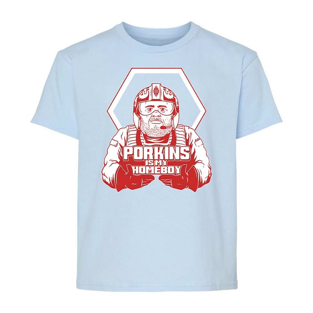 Porkins Is My Homeboy - Light Blue - 6