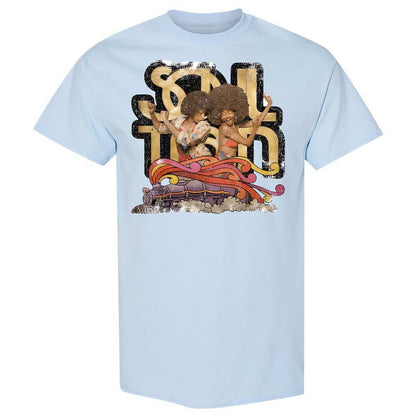 Retro Soul Train Dance Vibes - Light Blue - 6