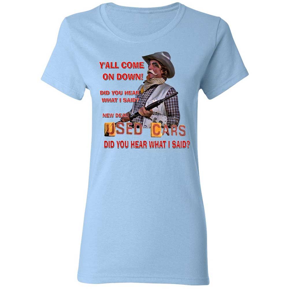 Women's T-Shirt - 2JHMZWYL - Light Blue - 6