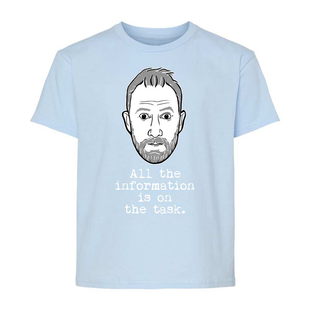 All the information is on the task - Light Blue - 6