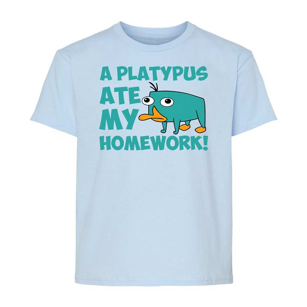 Kids T-Shirt - DA3TH5ZN - Light Blue - 6