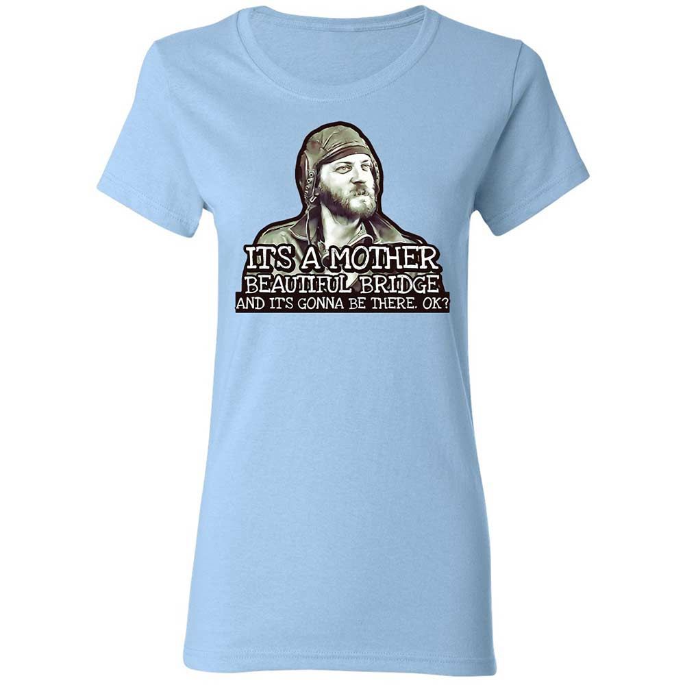 Women's T-Shirt - 3VTJYDB6 - Light Blue - 6