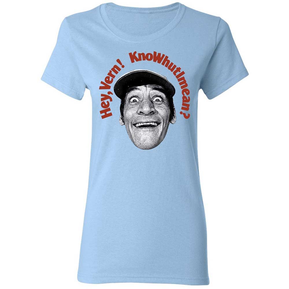 Women's T-Shirt - 3T7DA1KU - Light Blue - 6