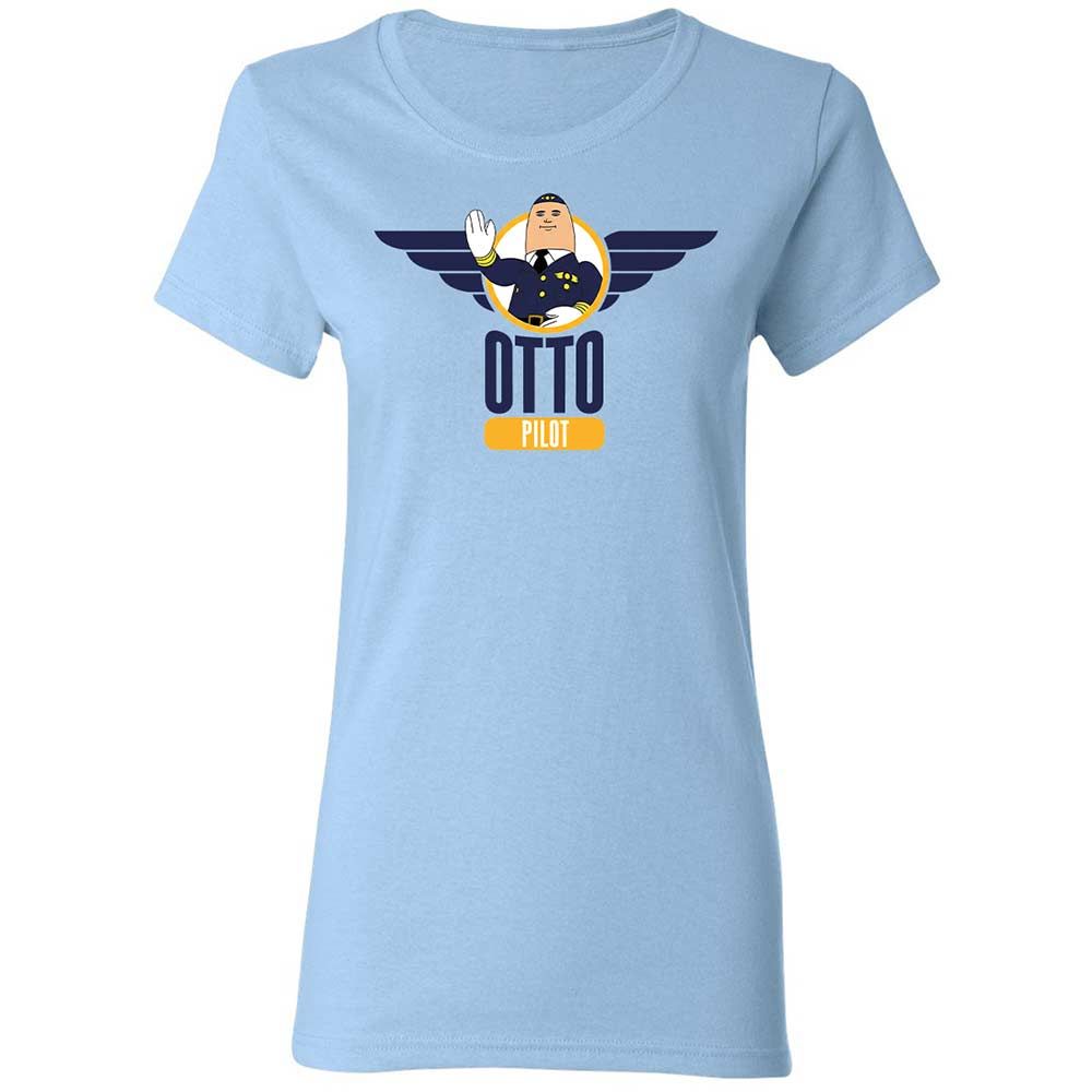 Women's T-Shirt - B1D2WJWU - Light Blue - 6