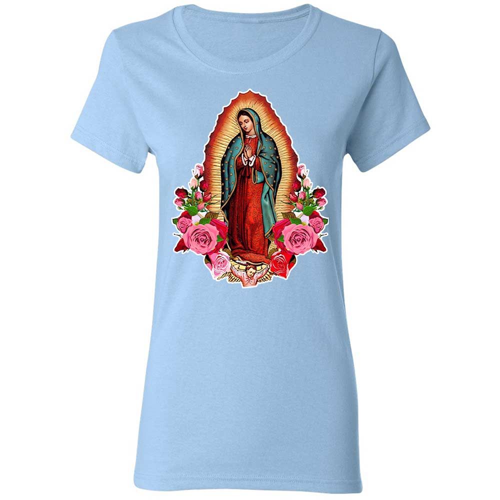 Our Lady of Guadalupe - Light Blue - 6