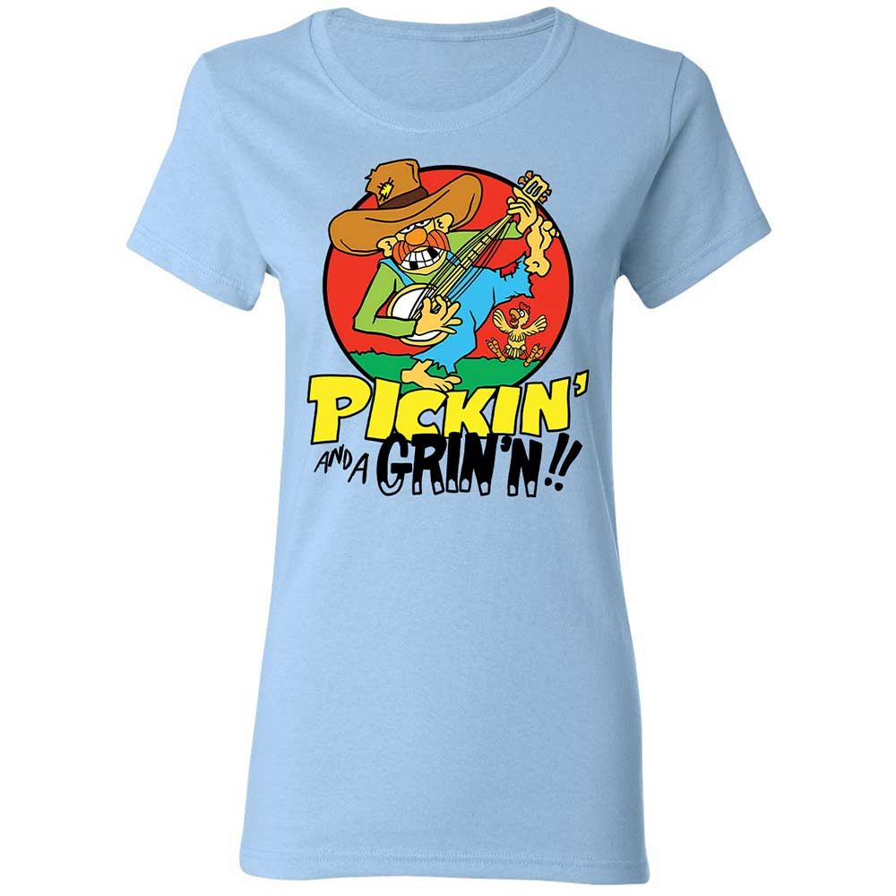 Pickin' and a Grinnin - Light Blue - 6