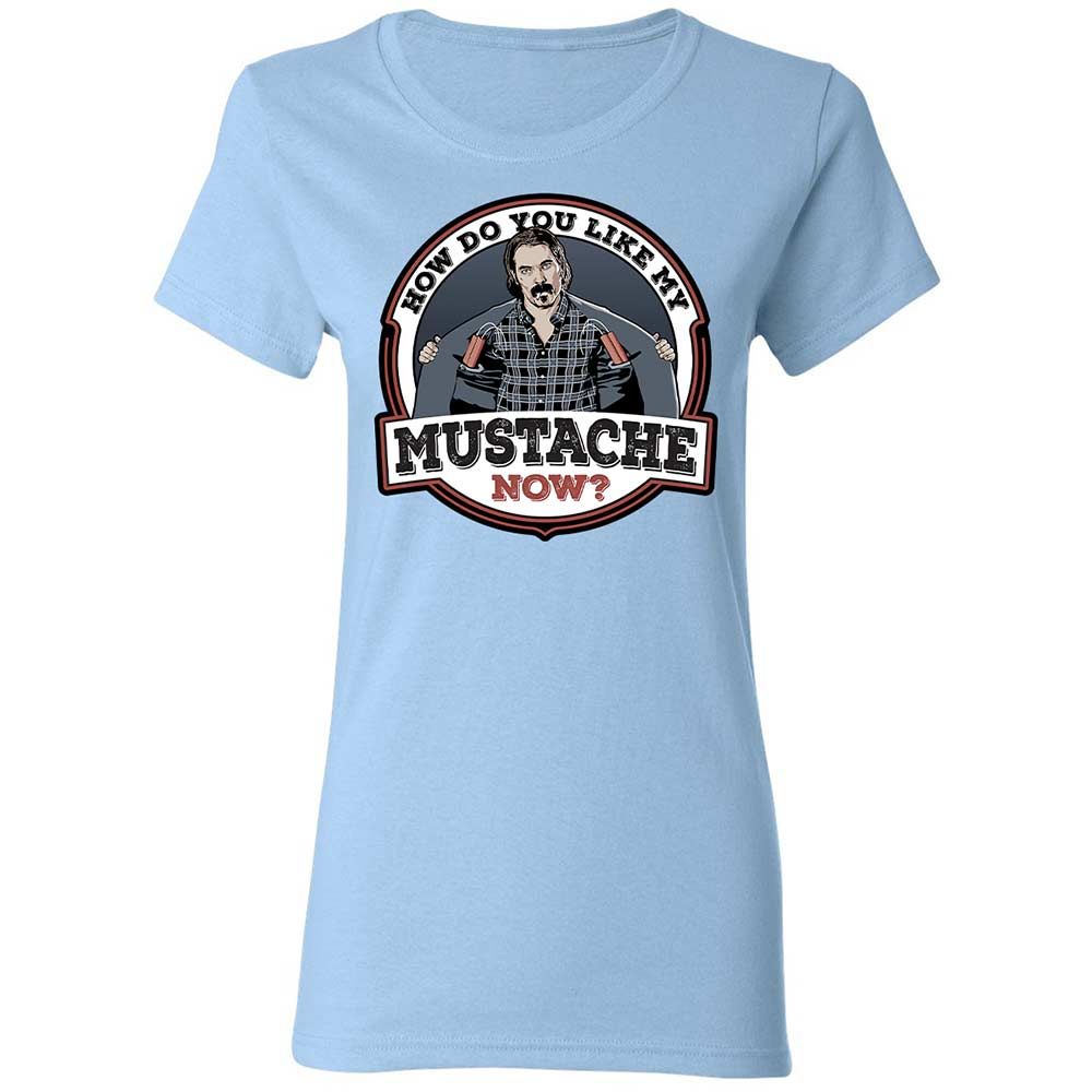 Women's T-Shirt - X9DXK4Z3 - Light Blue - 6