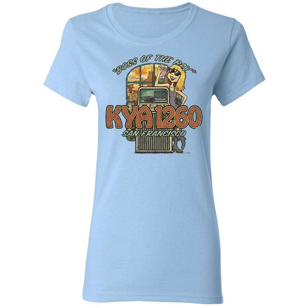 Women's T-Shirt - SK254Q4L - Light Blue - 6