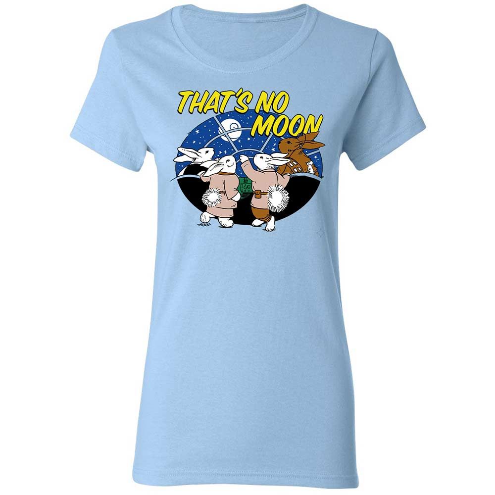 Women's T-Shirt - White - Light Blue - 6