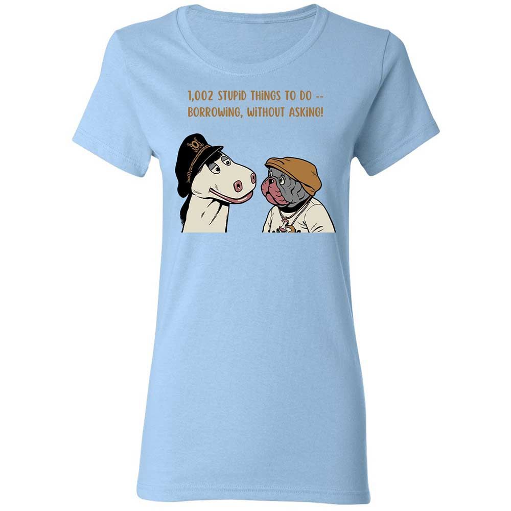 Women's T-Shirt - WTE9UQTB - Light Blue - 6