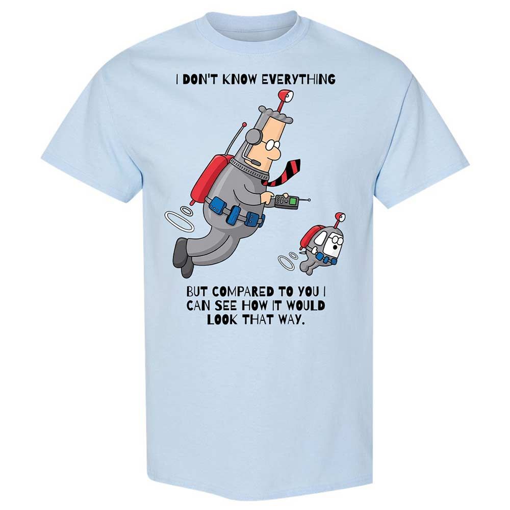 I don't know everything - Light Blue - 6