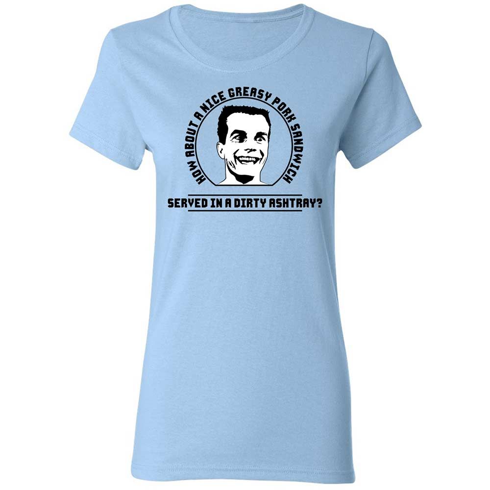 Women's T-Shirt - AMQQHWAB - Light Blue - 6