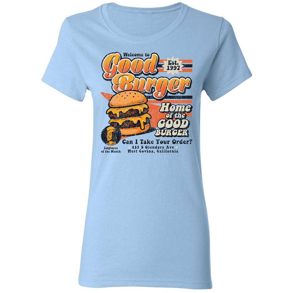 Women's T-Shirt - QPEYHXSD - Light Blue - 6