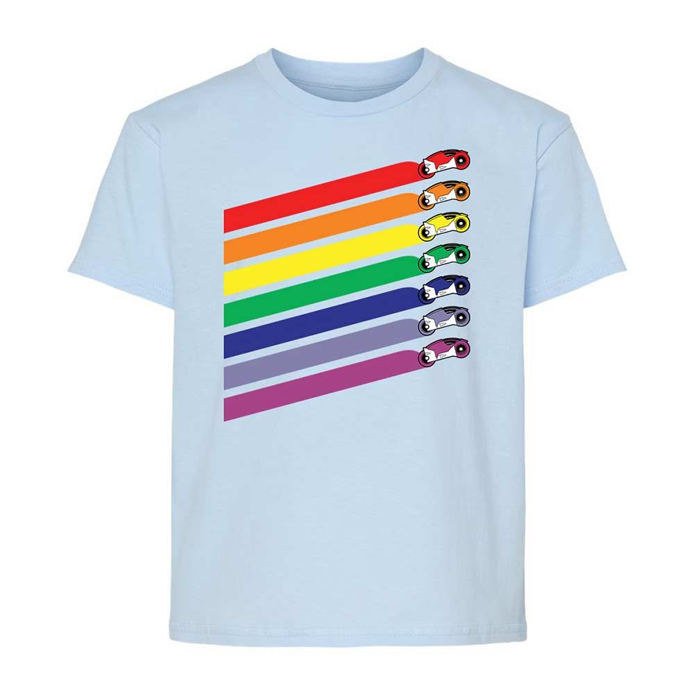 Race The Rainbow - Light Blue - 6