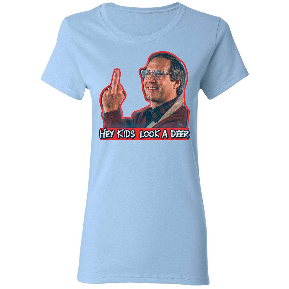 Hey Kids, Look a Deer - Light Blue - 6