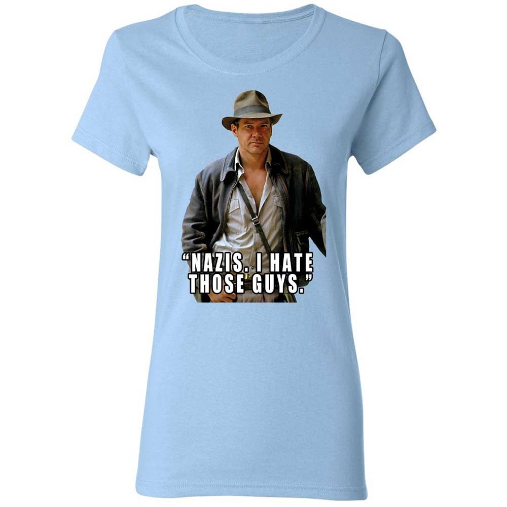 Women's T-Shirt - B9PZGRWX - Light Blue - 6