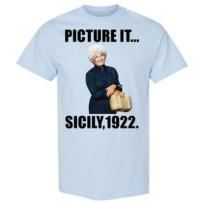 Classic Unisex T-Shirt - T16J2MG6 - Light Blue - 6