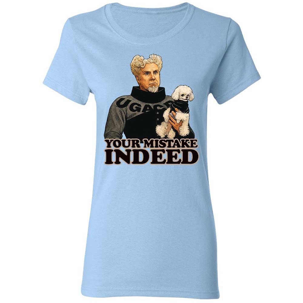 Women's T-Shirt - D6LNAX2B - Light Blue - 6