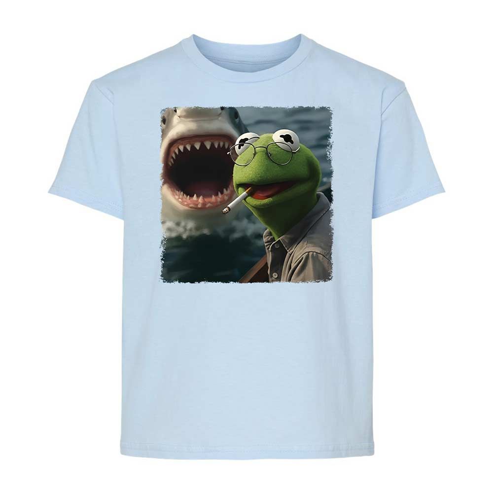 Kids T-Shirt - U5FHJD83 - Light Blue - 6