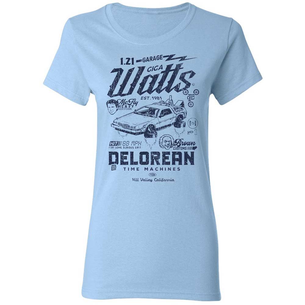 Women's T-Shirt - 7MVC79L9 - Light Blue - 6