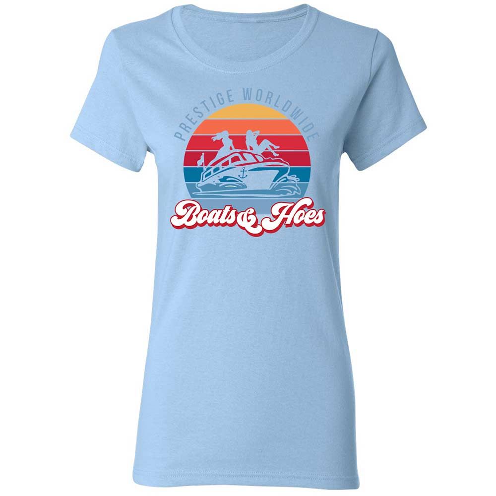 Women's T-Shirt - 6VQ1KXCD - Light Blue - 6