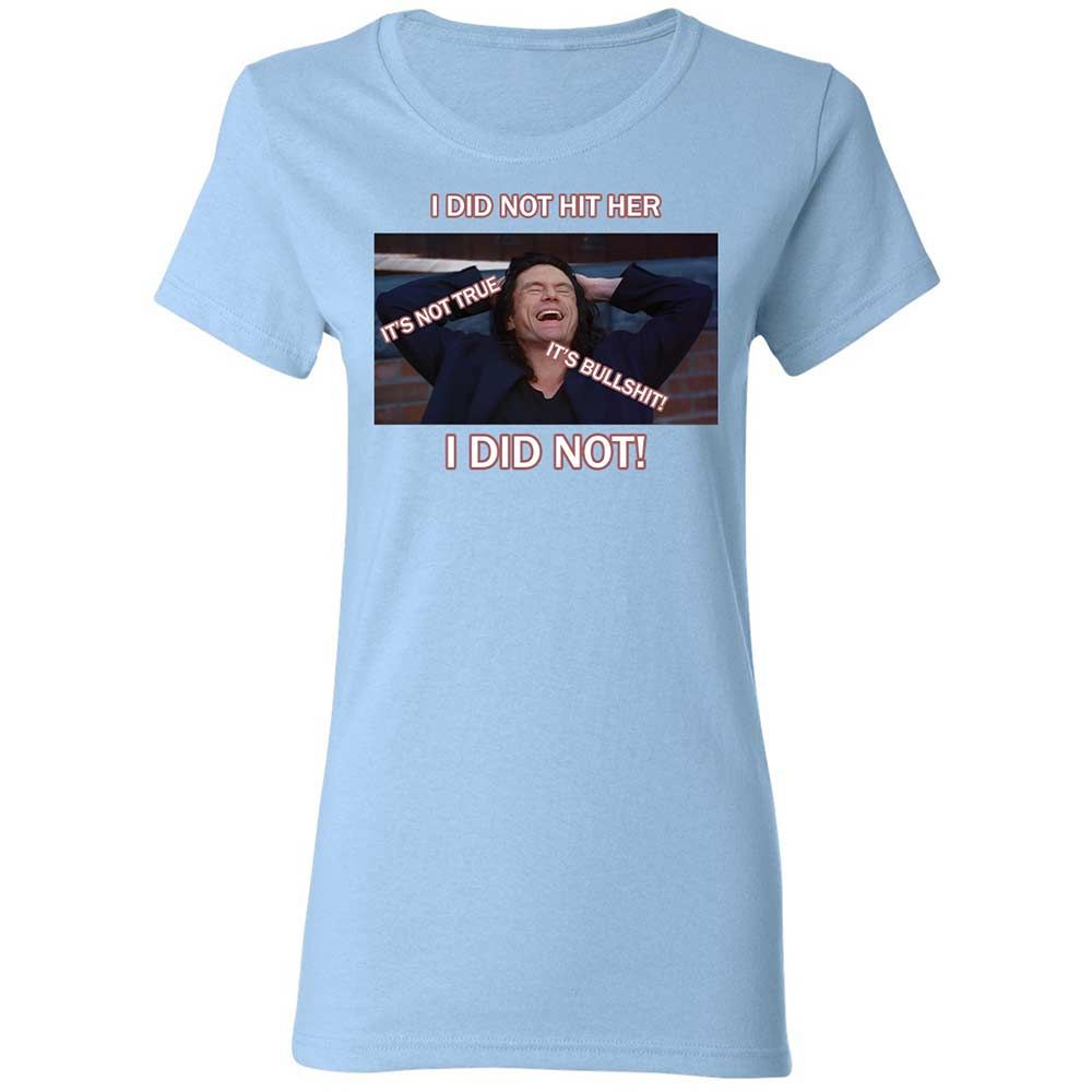 Women's T-Shirt - JNXMUEGU - Light Blue - 6