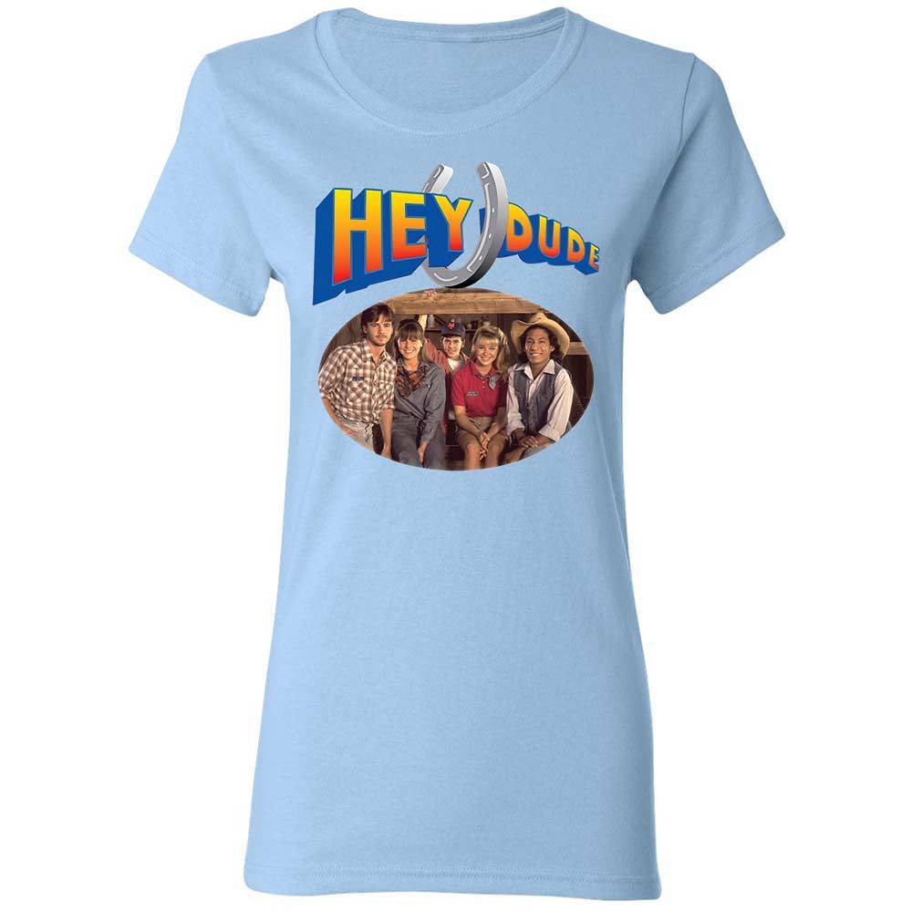 Women's T-Shirt - 6BNGQESF - Light Blue - 6