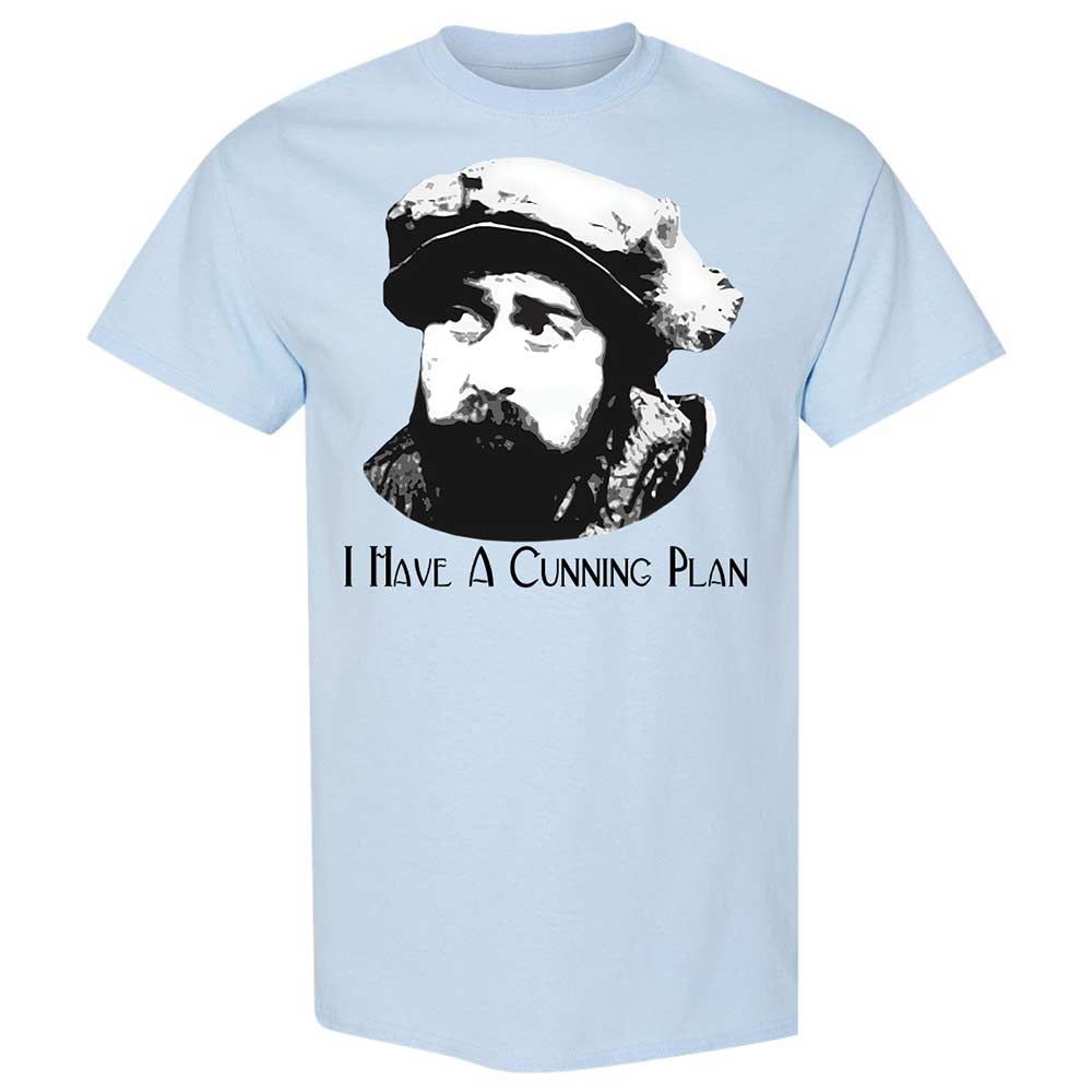 I Have A Cunning Plan - Light Blue - 6