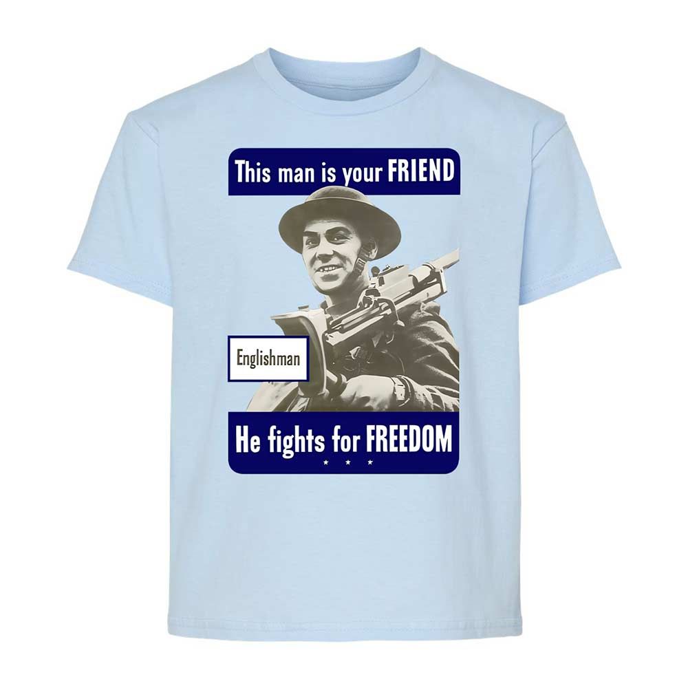 This man is your Friend - Light Blue - 6