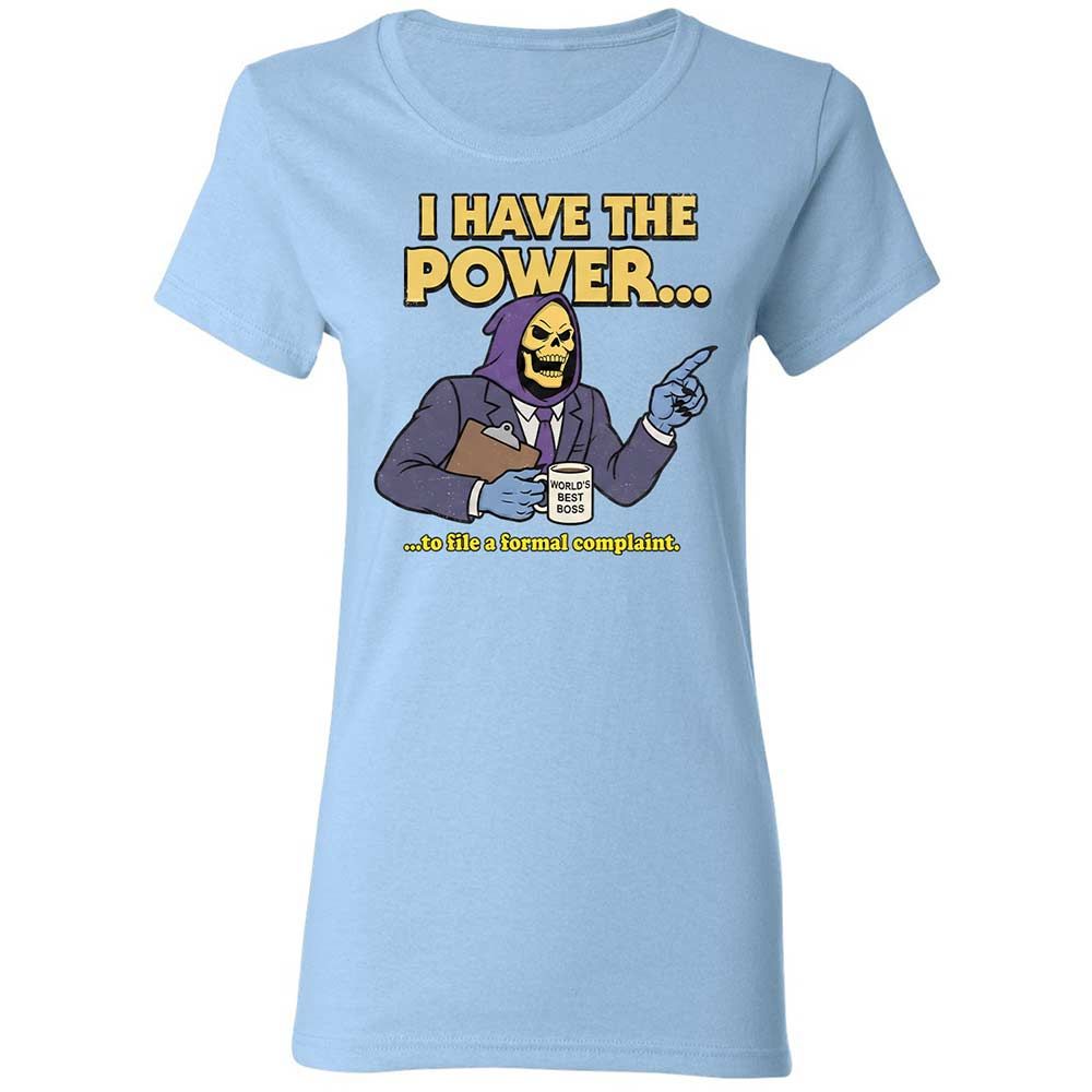 Women's T-Shirt - FU9UZRSV - Light Blue - 6