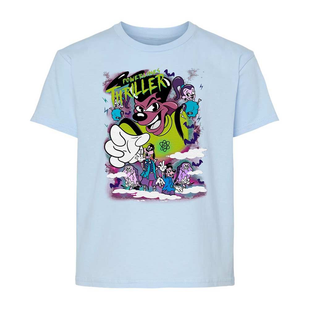 Vintage Pop Cartoon Horror Mashup - Light Blue - 6