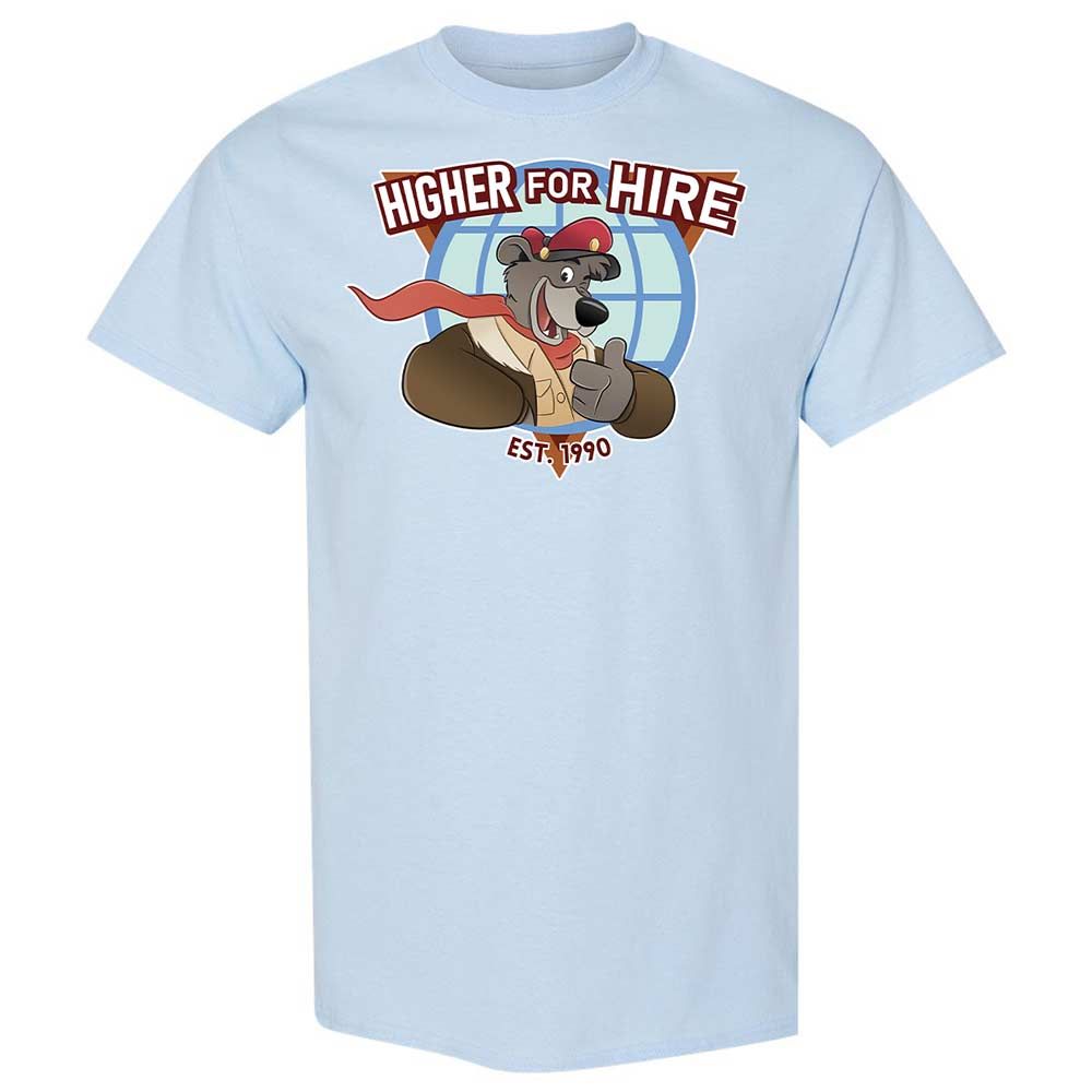 Higher for Hire - Light Blue - 6
